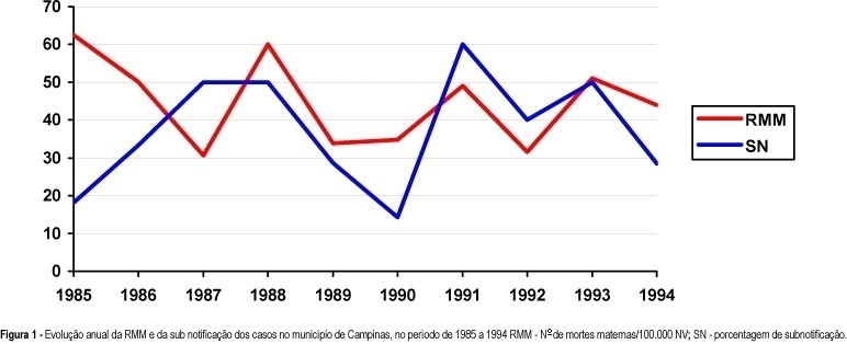 Maternal mortality in Campinas, during the period 1992 – 1994